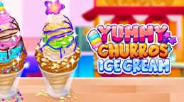 Yummy Churros Ice Cream