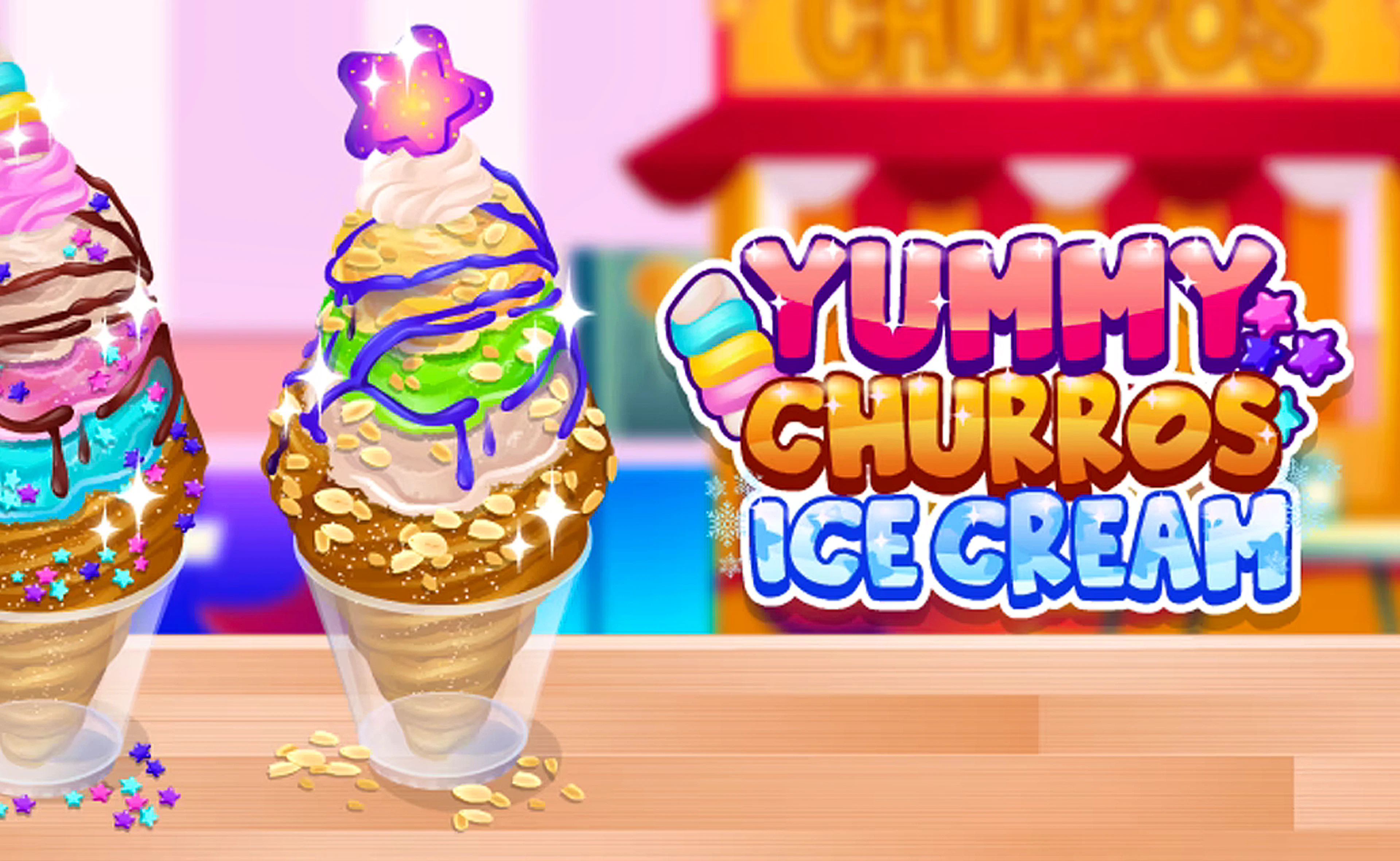 Yummy Churros Ice Cream