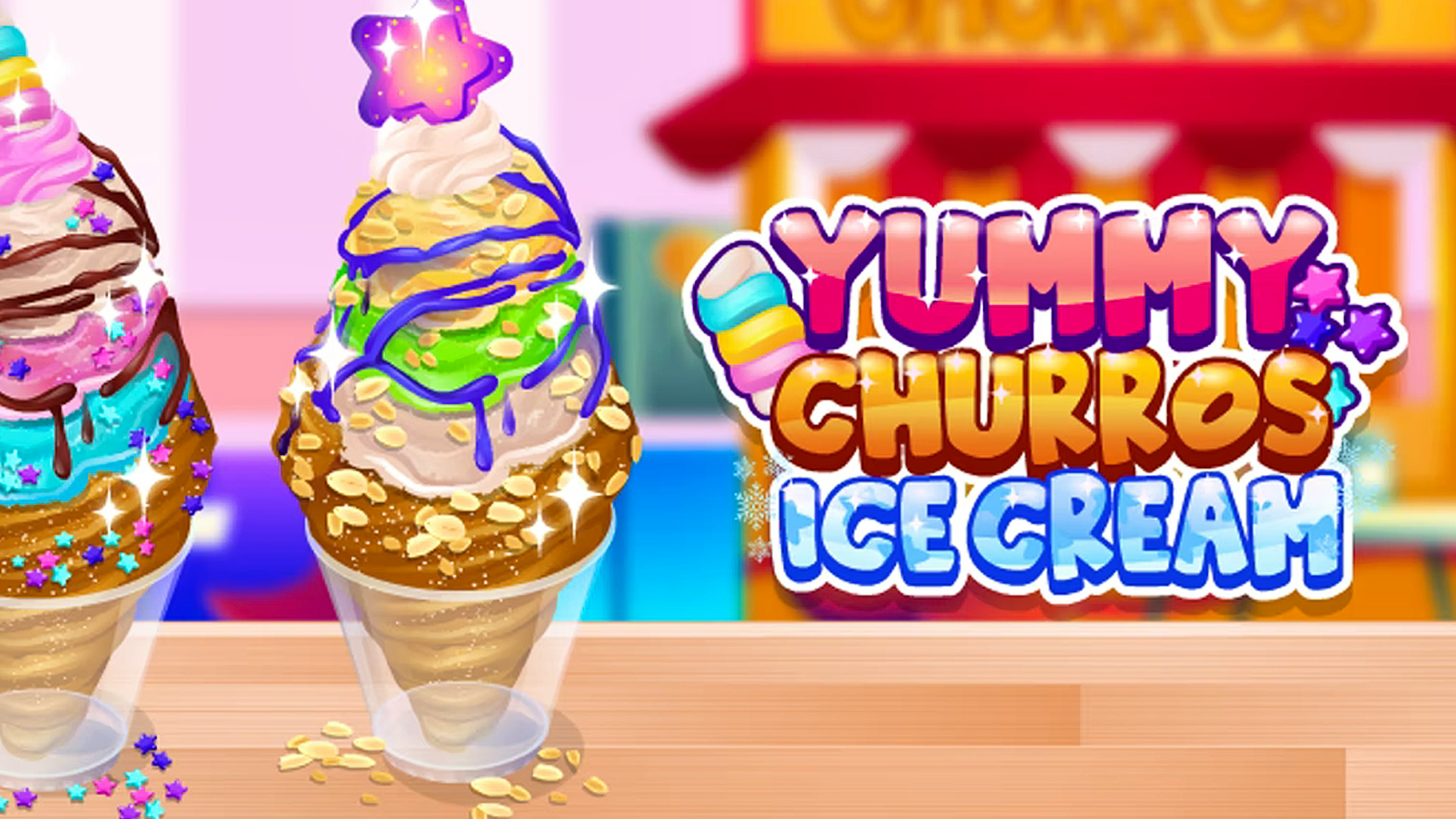 Yummy Churros Ice Cream