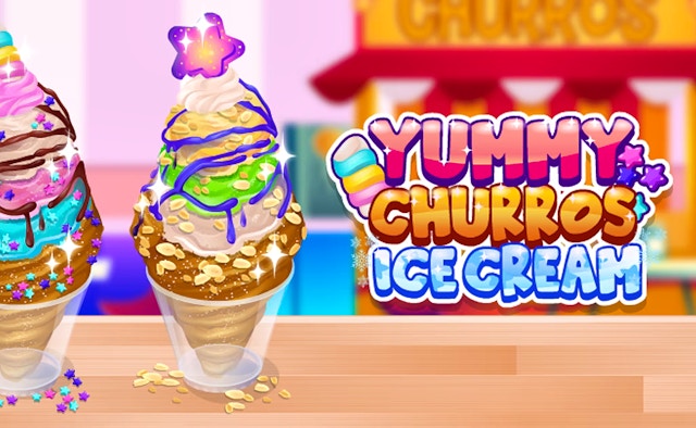 Yummy Churros Ice Cream