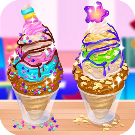 Yummy Churros Ice Cream game thumbnail