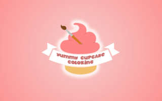 Yummy Cupcake Coloring game cover