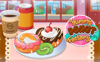 Yummy Donut Factory game cover