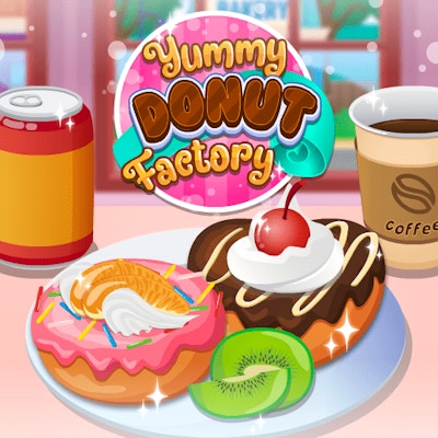 Yummy Donut Factory By Gamepix
