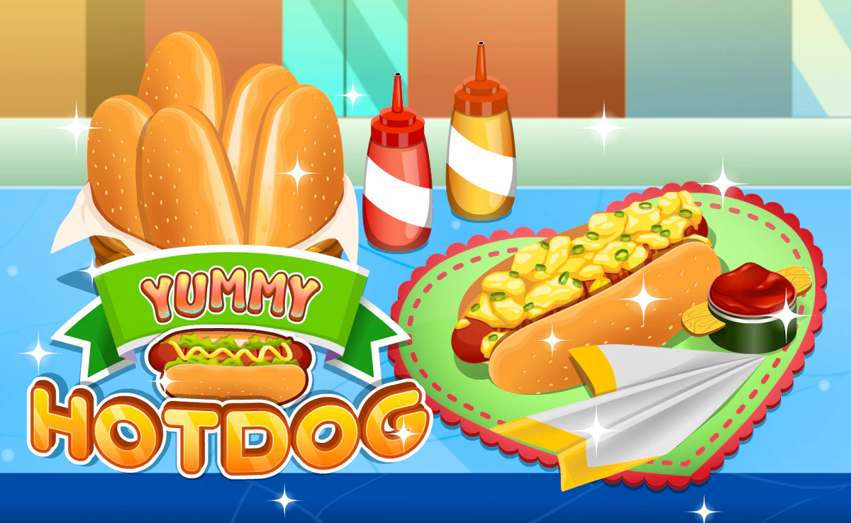 Play Yummy Hotdog — free online Kids game