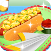 Yummy Hotdog banner