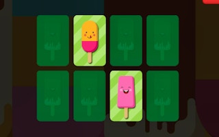 Yummy Popsicle Memory game cover