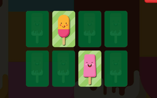 Yummy Popsicle Memory game cover