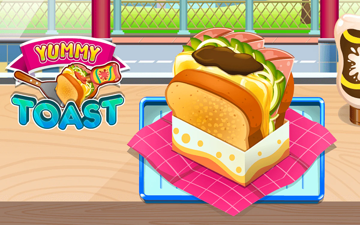 Yummy Toast browser game artwork
