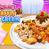 Yummy Waffle Ice Cream