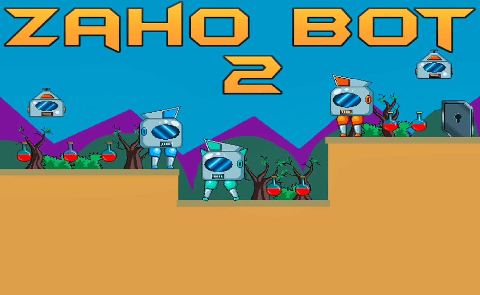 Zaho Bot 2 — free online adventure game on Glaze Games