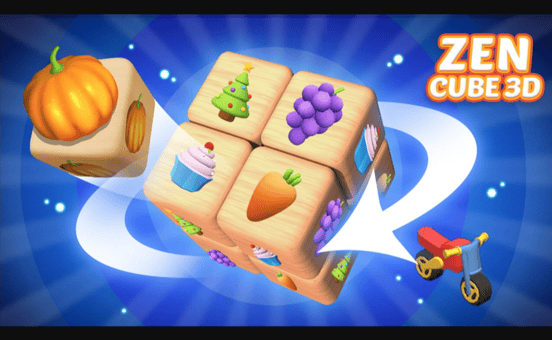 🕹️ Play 3D Cubes Game: Free Online 3D Cube Touch Path Making Video Game  for Kids & Adults