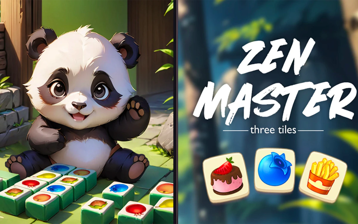 Play Zen Master - 3 Tiles — free online Match 3 game
