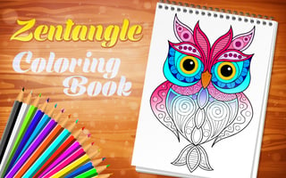 Zentangle Coloring Book