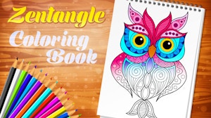 Image for Zentangle Coloring Book