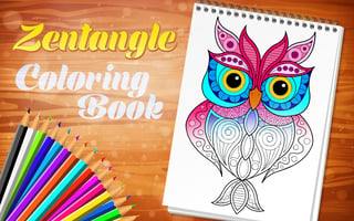 Zentangle Coloring Book game cover
