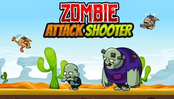 Zombie Attack Shooter 🕹️ Play Now on GamePix