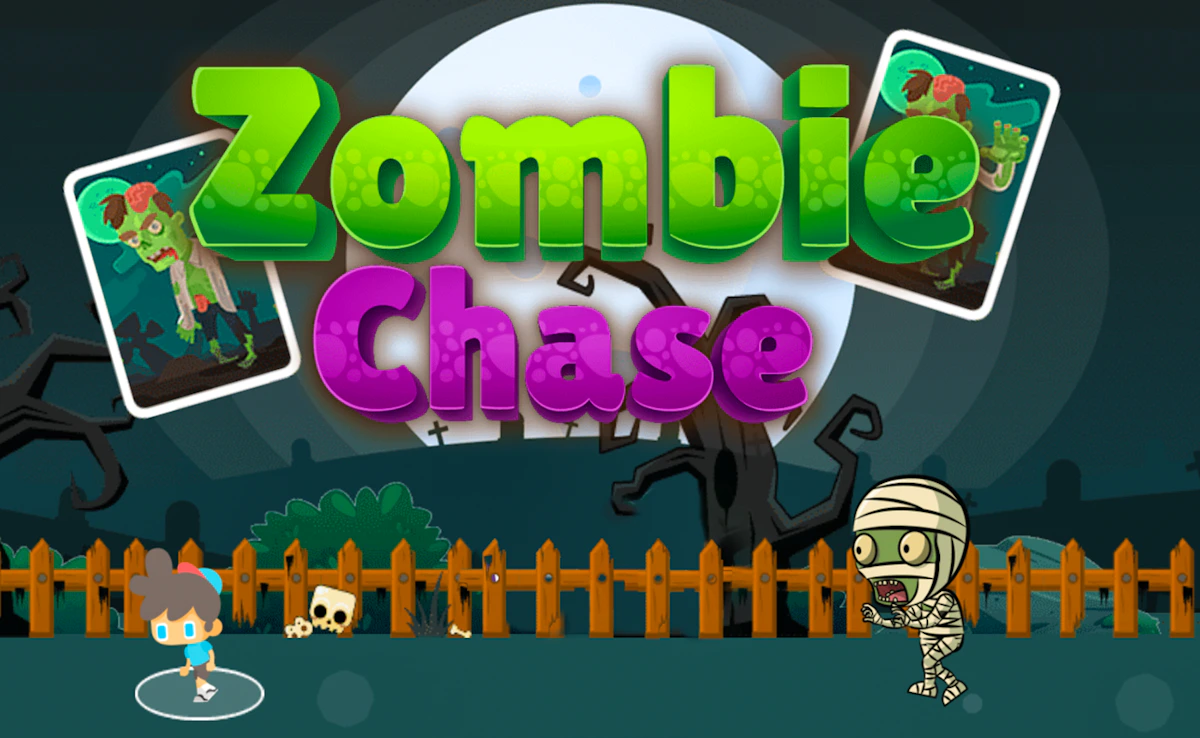 Play Zombie Chase — free online Kids game