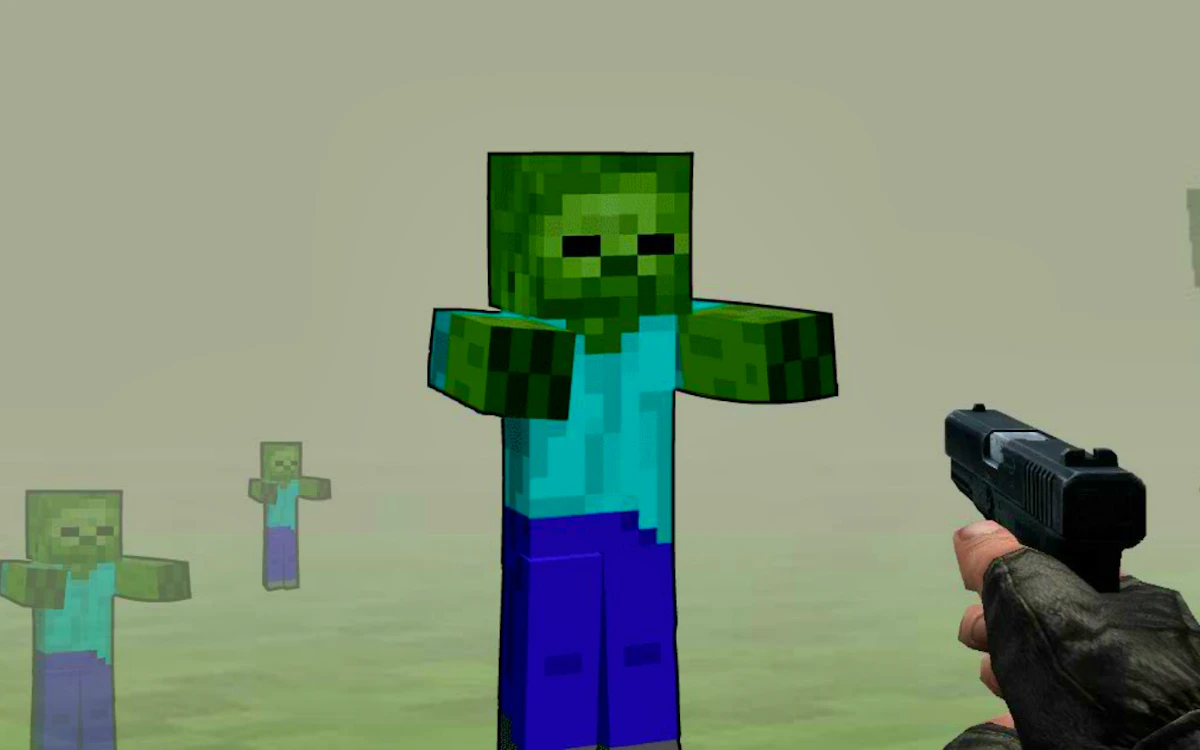 Play Zombie Counter Craft — free online First Person Shooter game