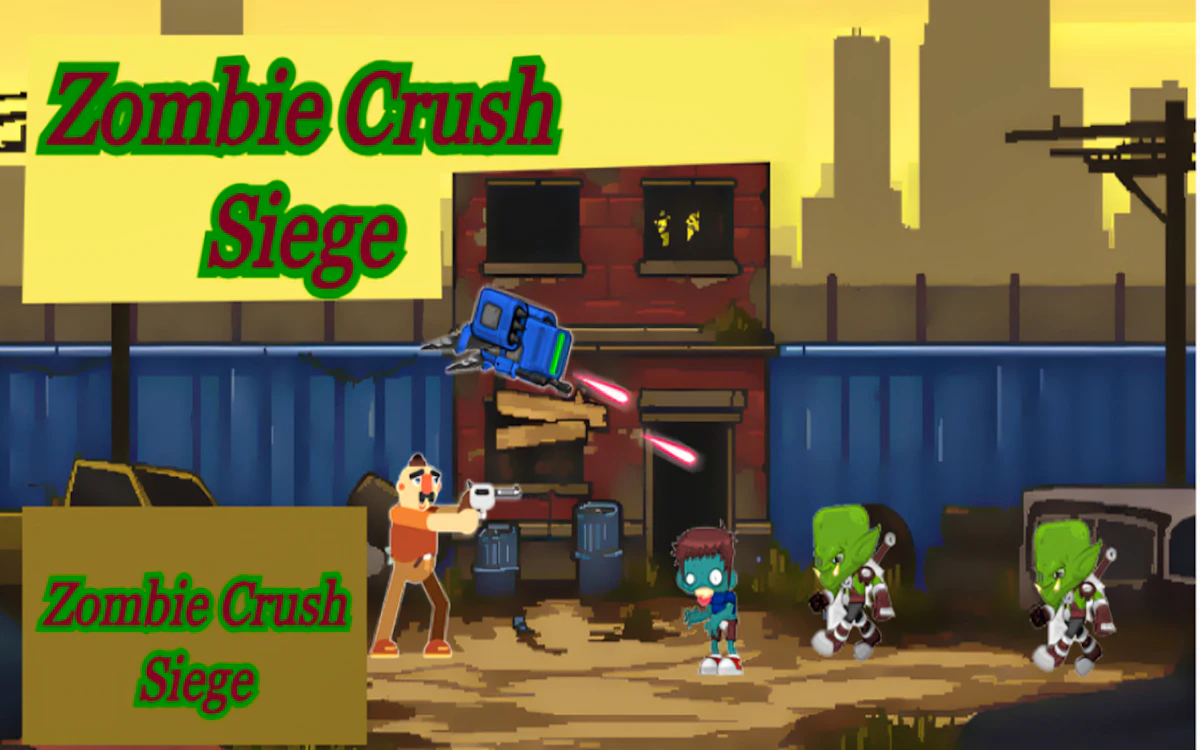 Play Zombie Crush Siege — free online Match 3 game