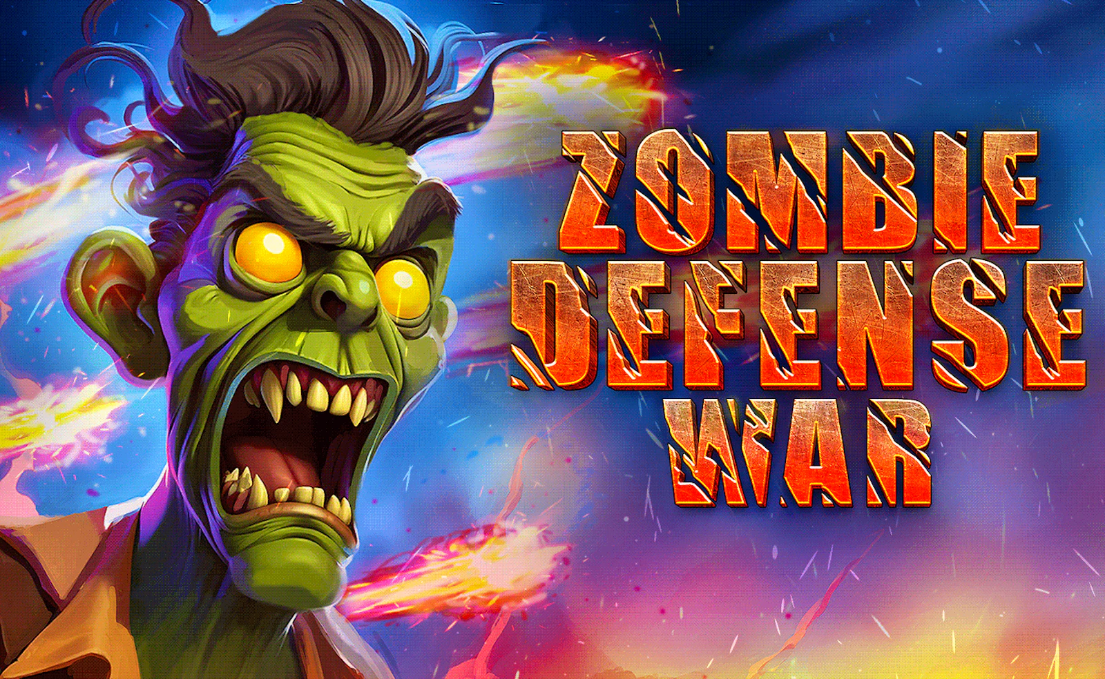 Zombie Defense War — free online strategy game on Glaze Games
