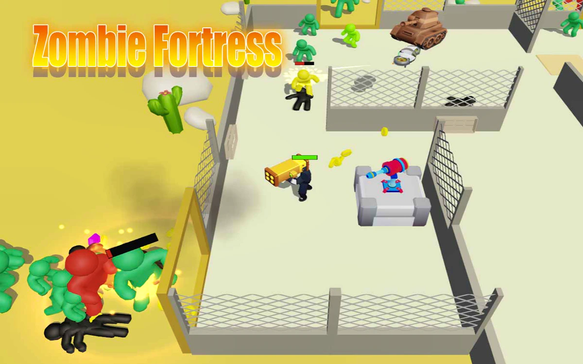 Play Zombie Fortress — free online Shooter game