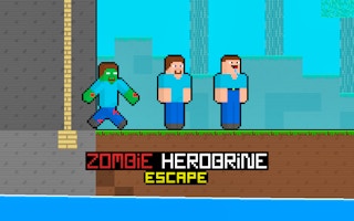 Zombie Herobrine Escape game cover