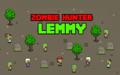 Zombie Hunter Lemmy 🕹️ Jetzt spielen auf GamePix