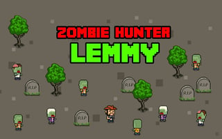 Zombie Hunter Lemmy game cover