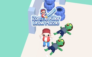 Zombie Killer Draw Puzzle game cover