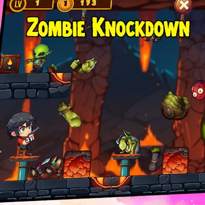 Zombie Knockdown By Gamepix