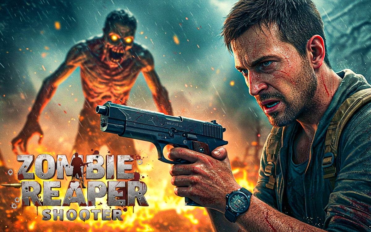 Zombie Reaper Shooter 🕹️ Zagraj teraz na GamePix