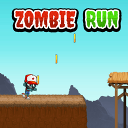 Zombie Run Online action Games on taptohit.com