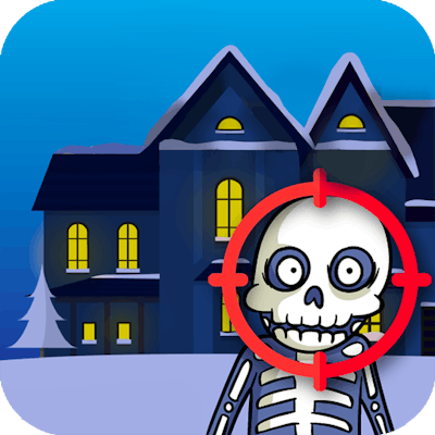 Zombie Shoot Haunted House By Gamepix