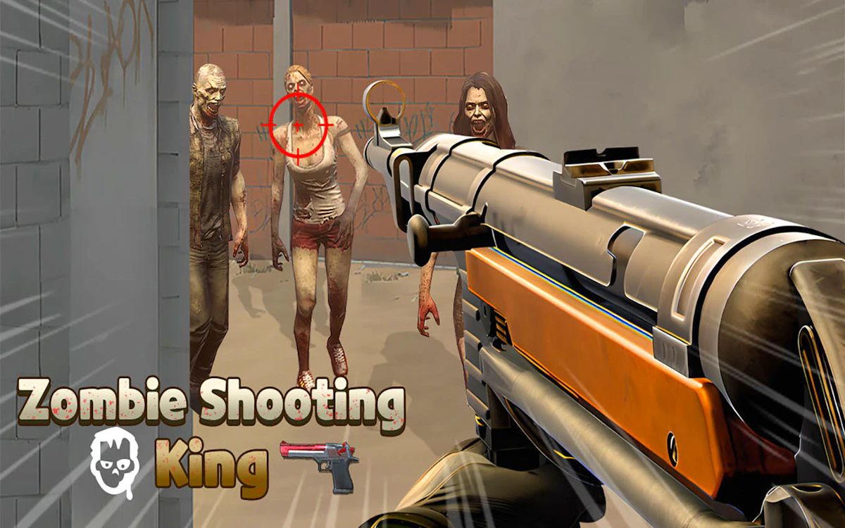 Play Zombie Shooting King — free online Adventure game