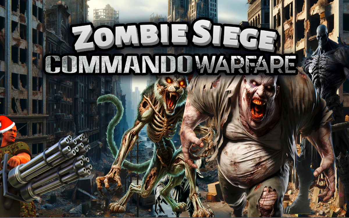 Play Zombie Siege Commando Warfare — free online Zombie game
