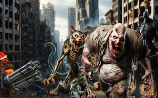 Zombie Siege Commando Warfare game cover
