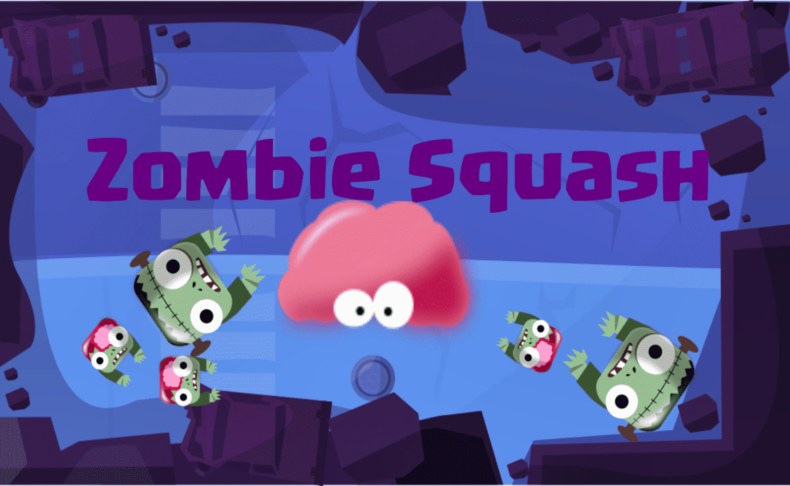 Zombie Squash — free online shooter game on Glaze Games