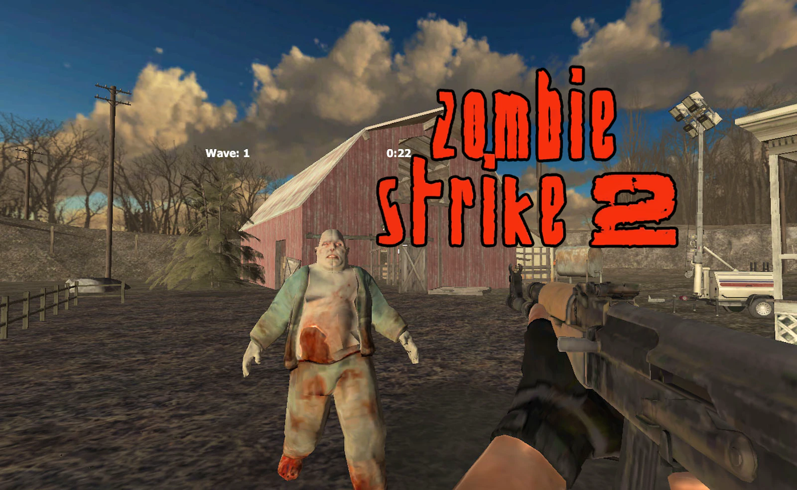 Zombie Strike 2 — free online horror game on Glaze Games