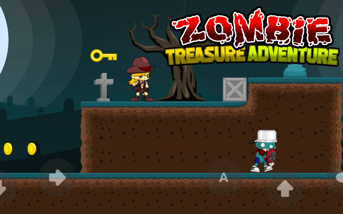 Play Zombie Treasure Adventure — free online Action game