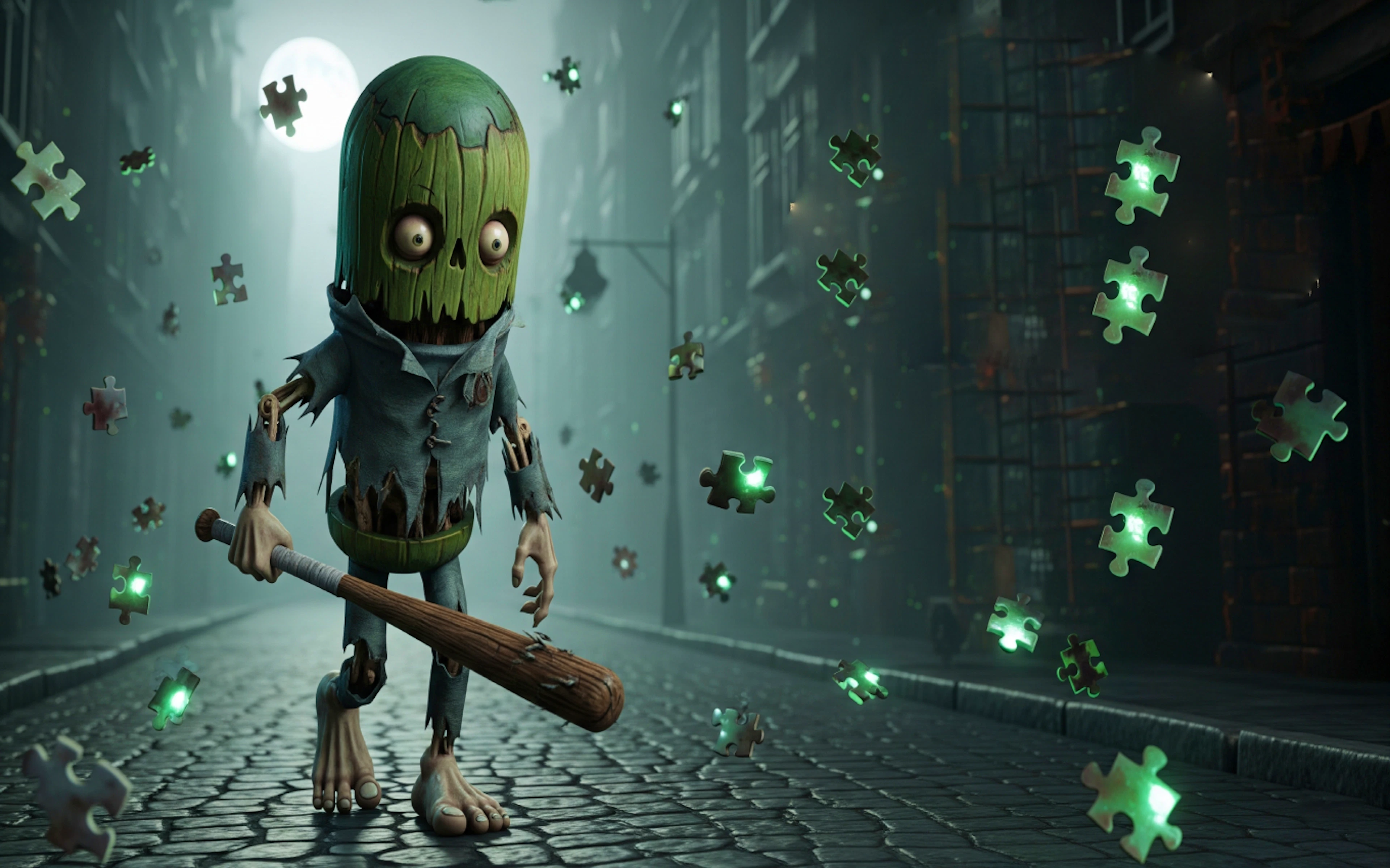 Zombie Tung Tung Sahur Jigsaw Puzzle