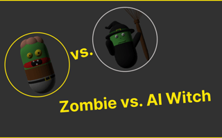 Juega gratis a Zombie vs. AI Witch