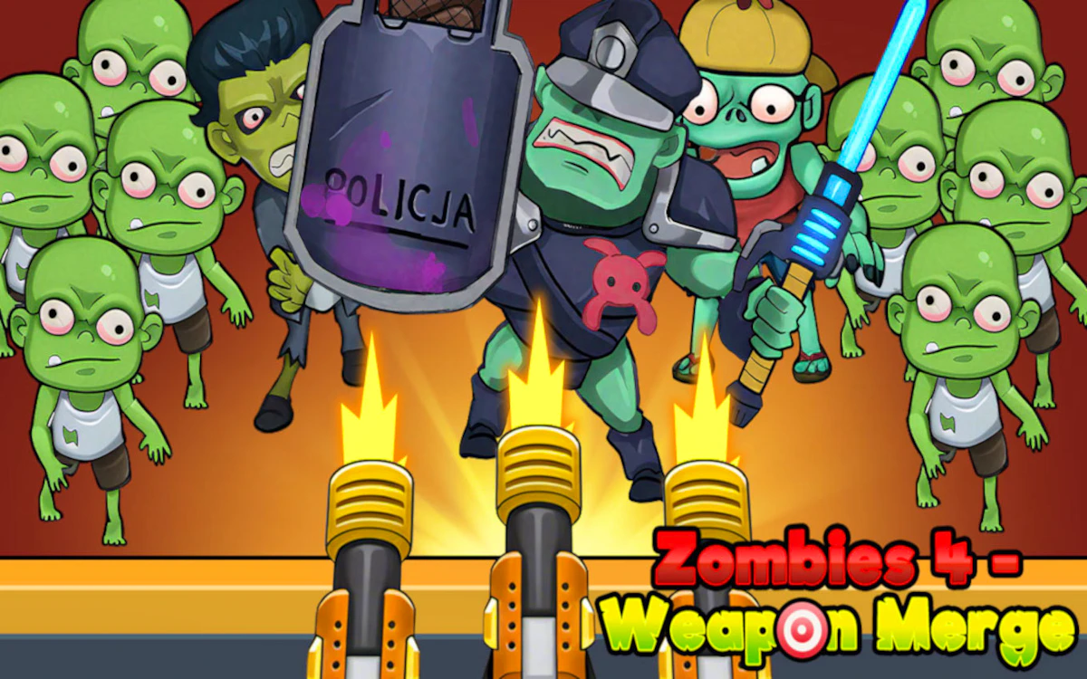 Play Zombies 4 Weapon Merge — free online Action game