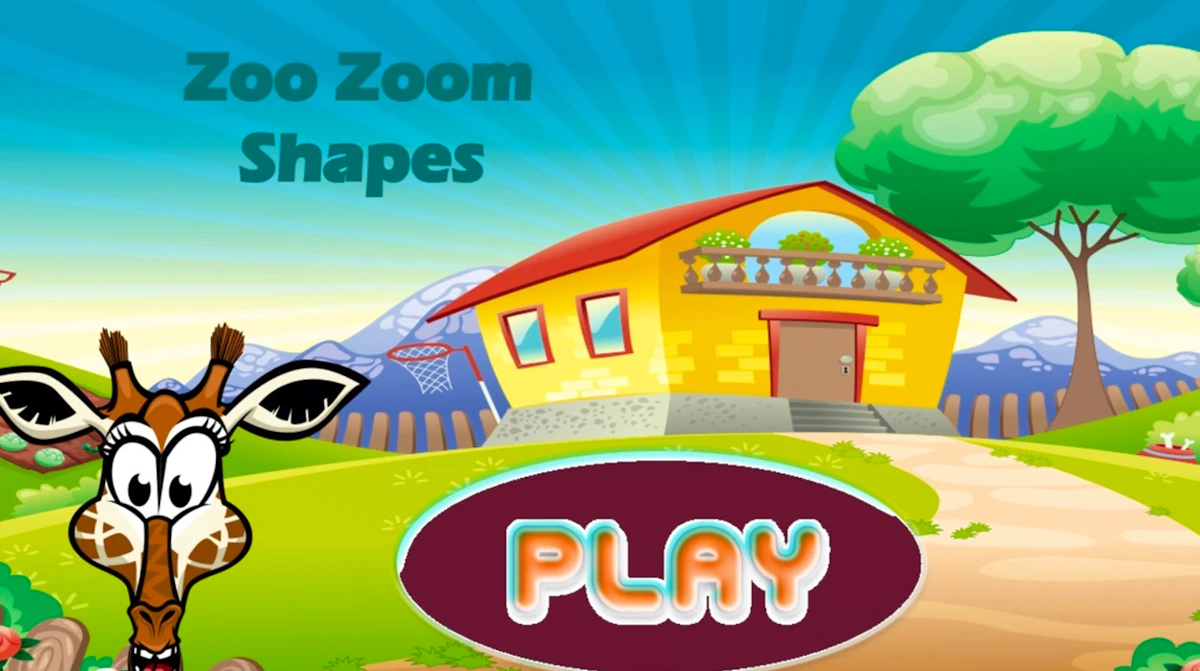 Play Zoo Zoom Shapes — free online Kids game